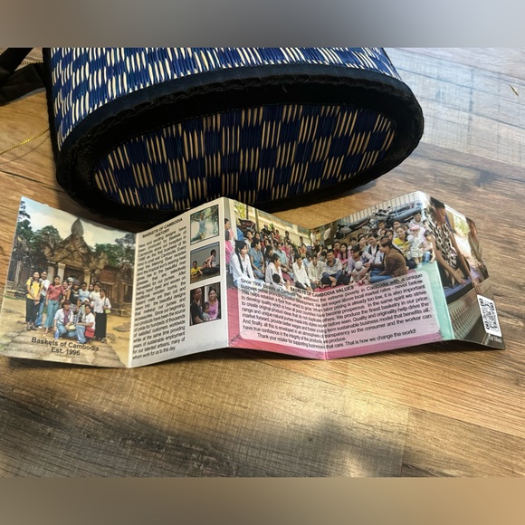 Tatami Saraye Chic Black, Blue and Tan Women's Shoulder Bag - Picture 7 of 11